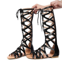 Load image into Gallery viewer, Gladiator Bandage Sandals